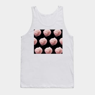 Blush ranunculus - ebony Tank Top